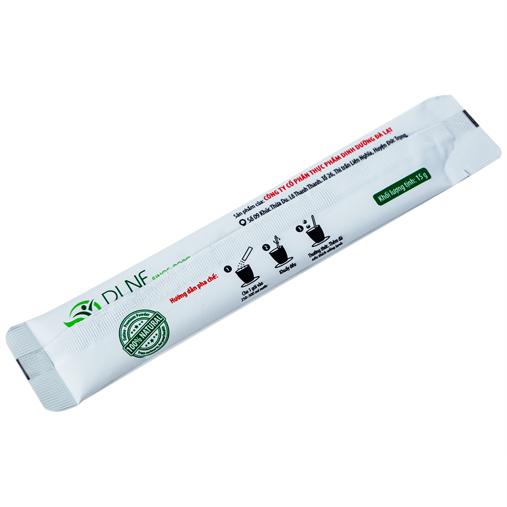 Hình ảnh Bột Rau Má Đậu Xanh Đường Phèn Datino (15g x 10 gói)