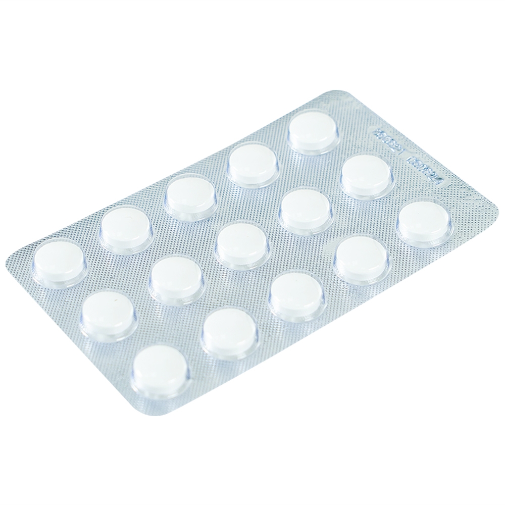 Hình ảnh Viên nén Metformin 500mg Tipharco điều trị đái tháo đường típ 2 (4 vỉ x 15 viên)