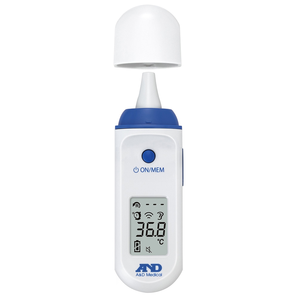 Hình ảnh Nhiệt kế hồng ngoại đo tai, trán AND A&D Medical UT-801 đo nhanh, chính xác chỉ sau 1 giây