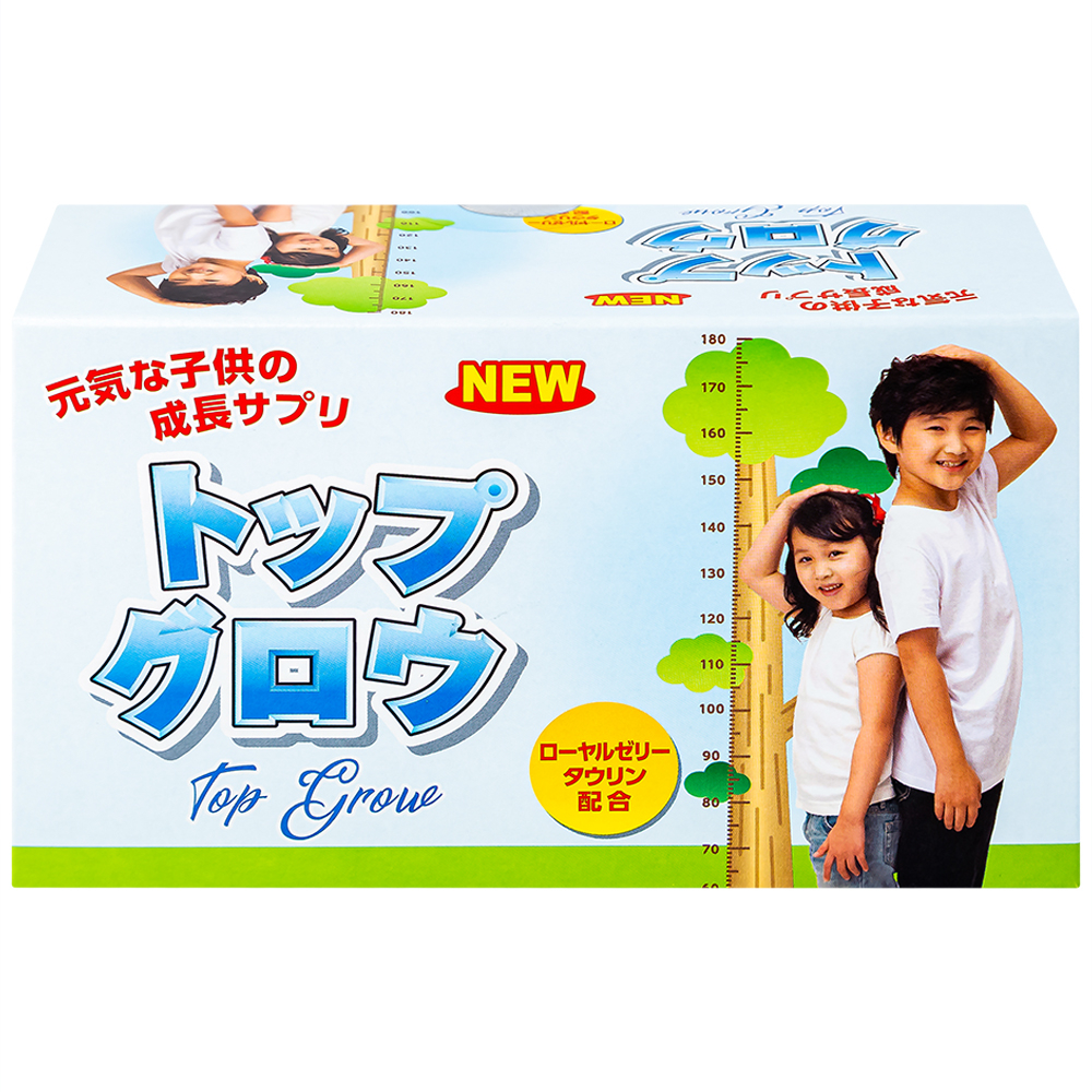 Hình ảnh Siro Top Grow Jpanwell bổ sung các vitamin, hỗ trợ tăng cường sức khỏe (10 chai x 30ml)