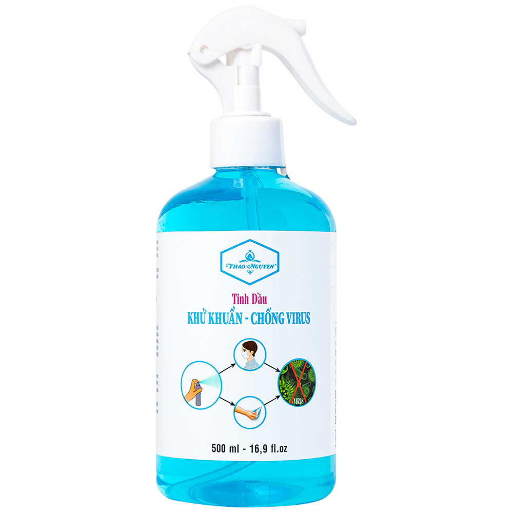 Tinh dầu Thảo Nguyên hương sả chanh 500ml đuổi muỗi và côn trùng, khử khuẩn