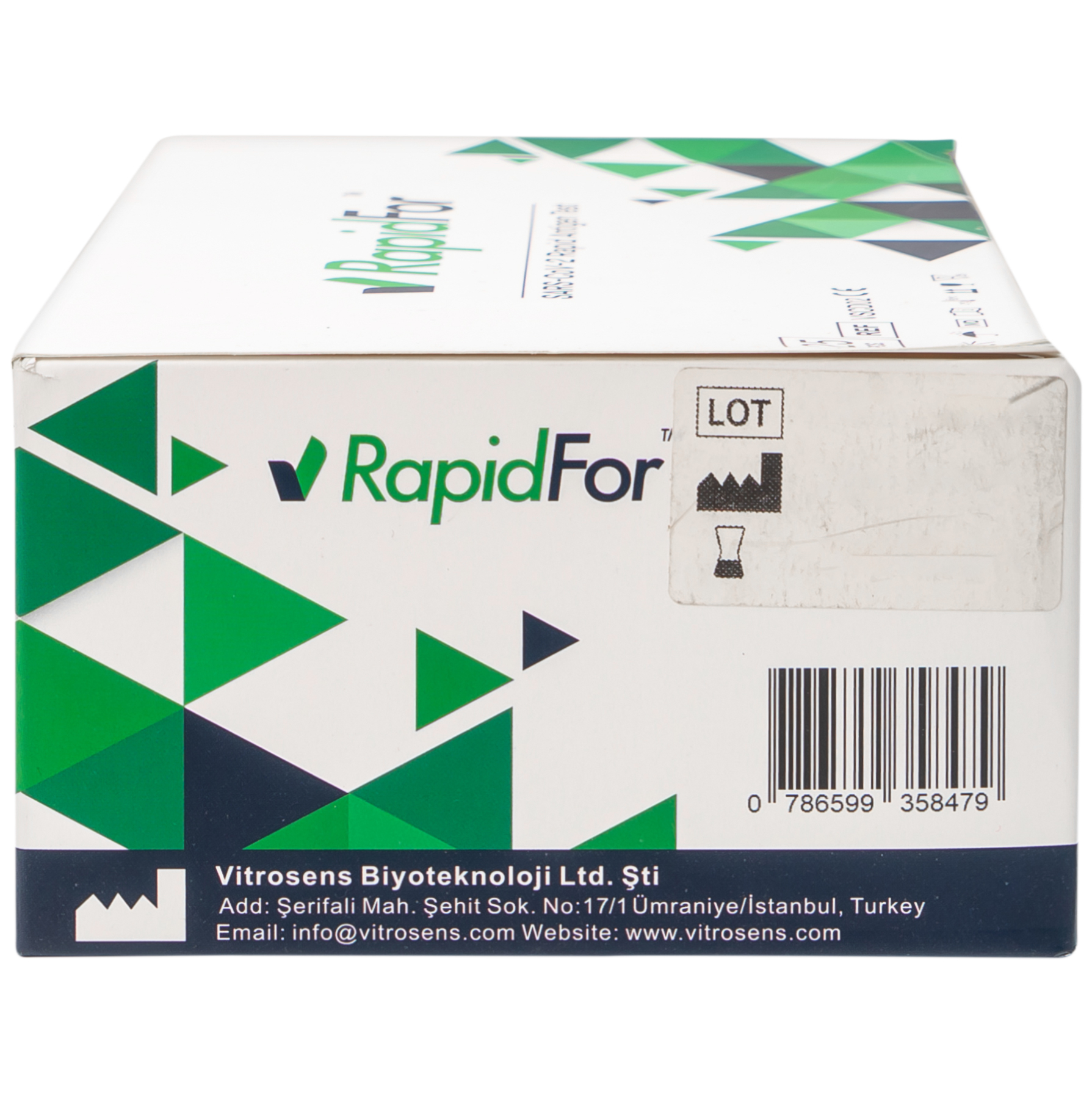 Hình ảnh Kit Test RapidFor Sars-CoV-2 Rapid Antigen Kit hỗ trợ test nhanh kháng nguyên Sars Cov-2 (25 kít)