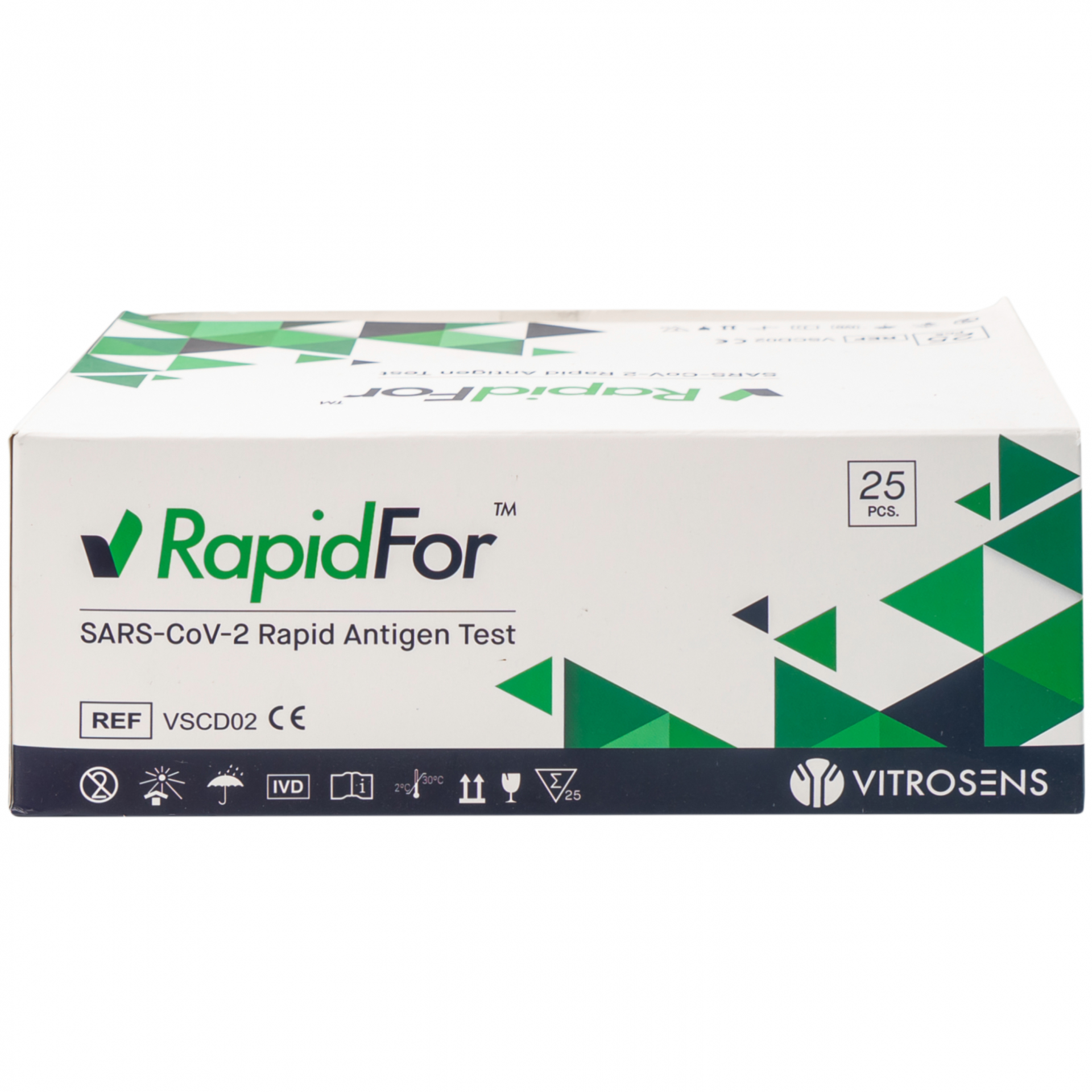 Hình ảnh Kit Test RapidFor Sars-CoV-2 Rapid Antigen Kit hỗ trợ test nhanh kháng nguyên Sars Cov-2 (25 kít)