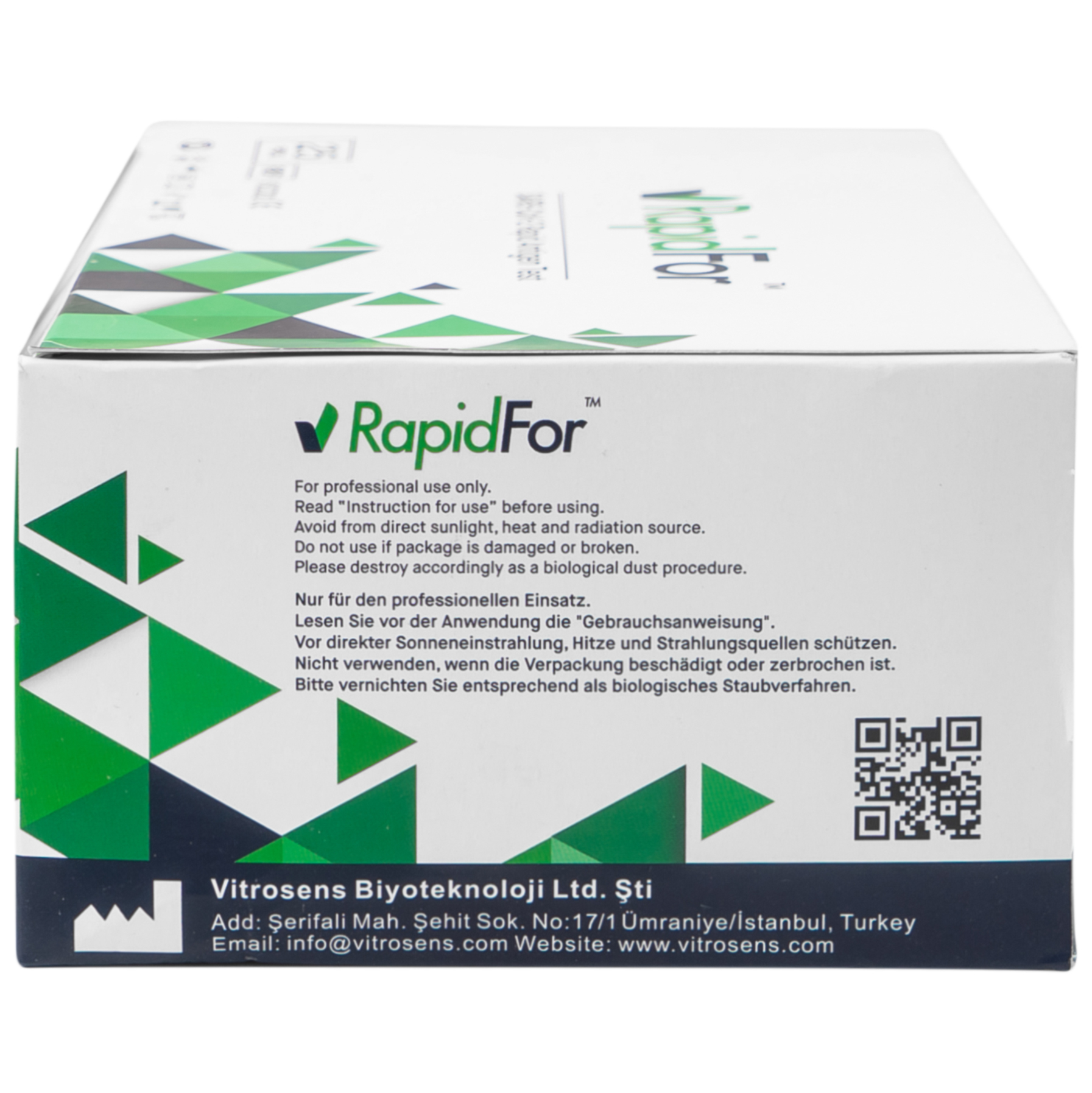 Hình ảnh Kit Test RapidFor Sars-CoV-2 Rapid Antigen Kit hỗ trợ test nhanh kháng nguyên Sars Cov-2 (25 kít)