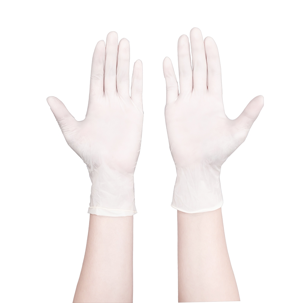 Hình ảnh Găng tay cao su y tế không bột Size M Polymer Latex Asap Powder Free Examination Gloves (100 cái)