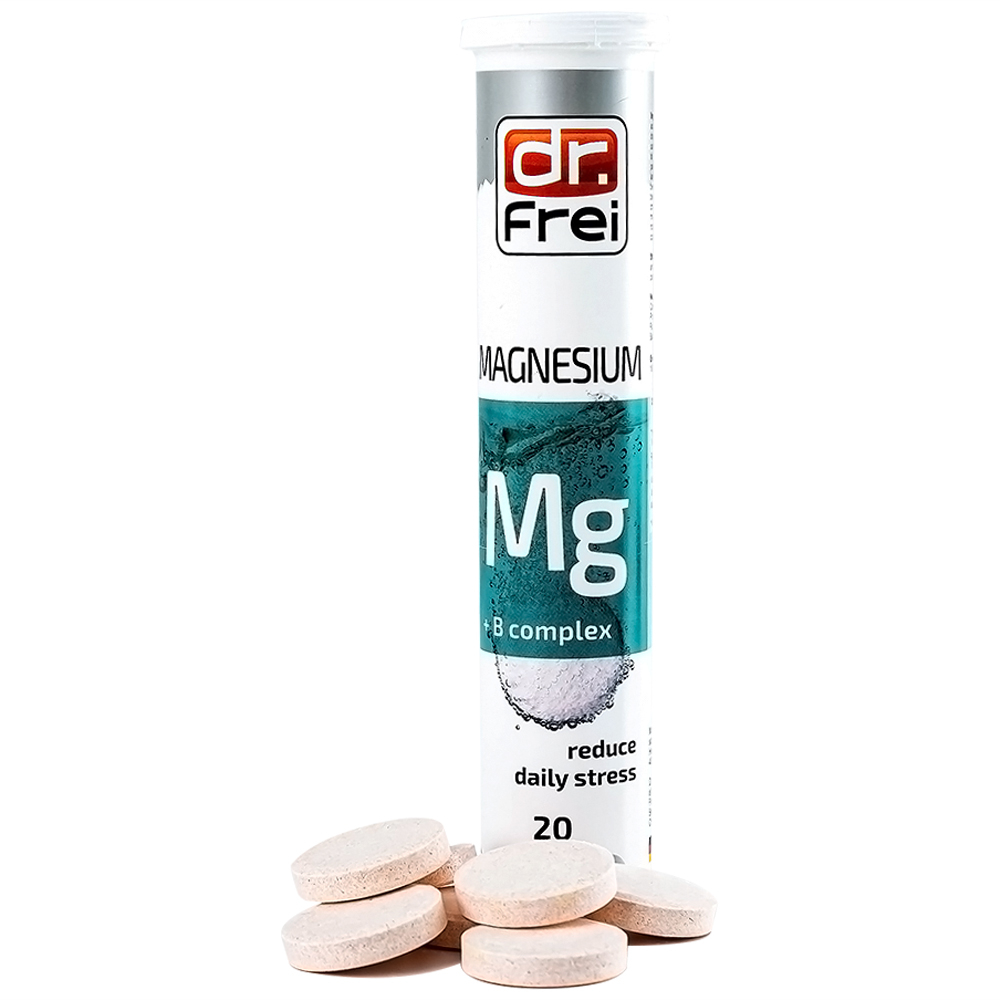 Hình ảnh Viên sủi Magnesium + B Complex Dr. Frei hỗ trợ giảm căng thẳng (20 viên)