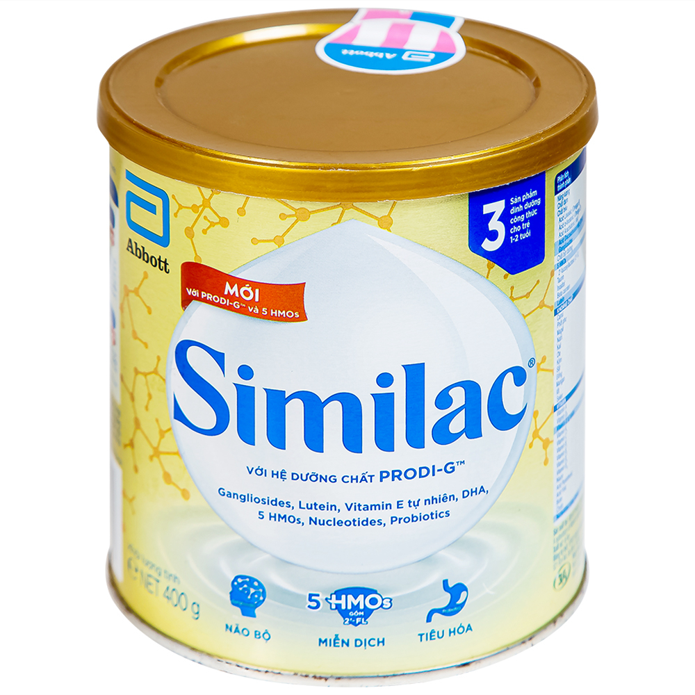 Hình ảnh Sữa bột Similac 3 Abbott bổ sung dinh dưỡng cho trẻ 1 - 2 tuổi (400g)