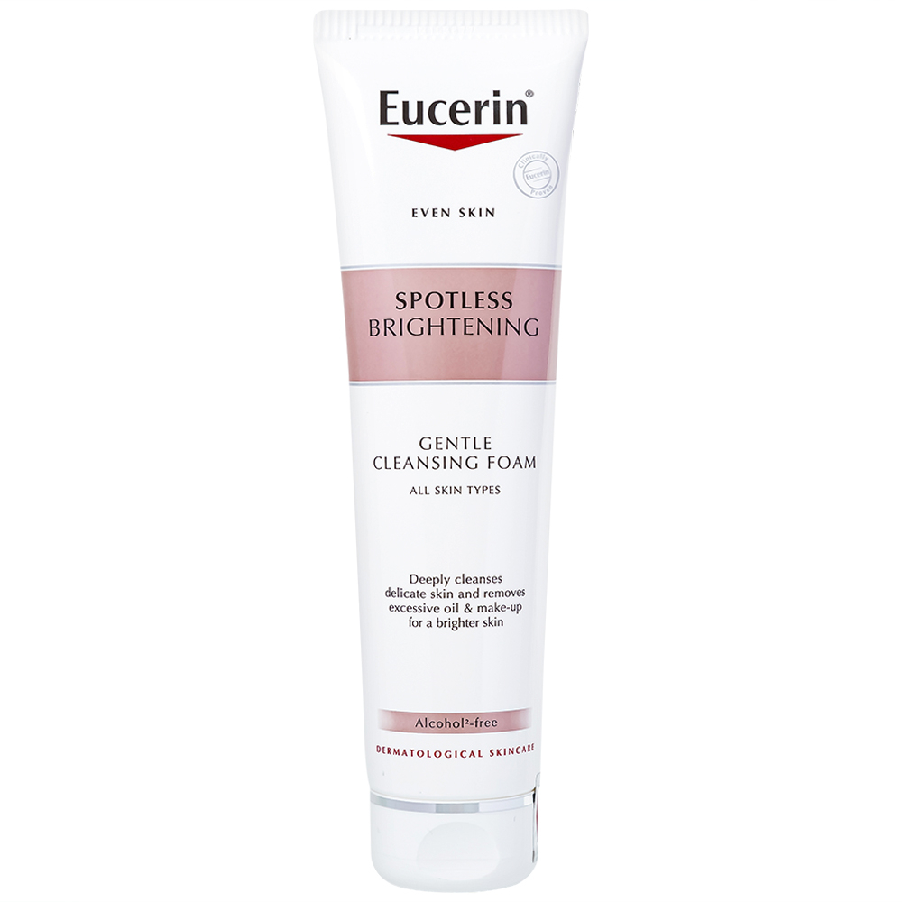 Hình ảnh Sữa rửa mặt dịu nhẹ sáng da Eucerin Spotless Brightening Gentle Cleansing Foam dành cho mọi loại da (150ml)