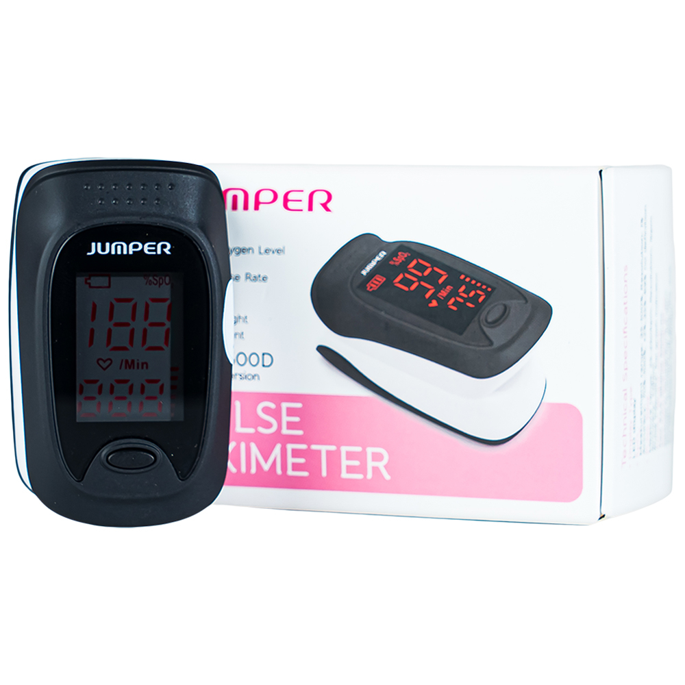 Hình ảnh Máy đo nồng độ oxy trong máu Jumper JPD 500D Led thiết kế nhỏ gọn và sử dụng dễ dàng