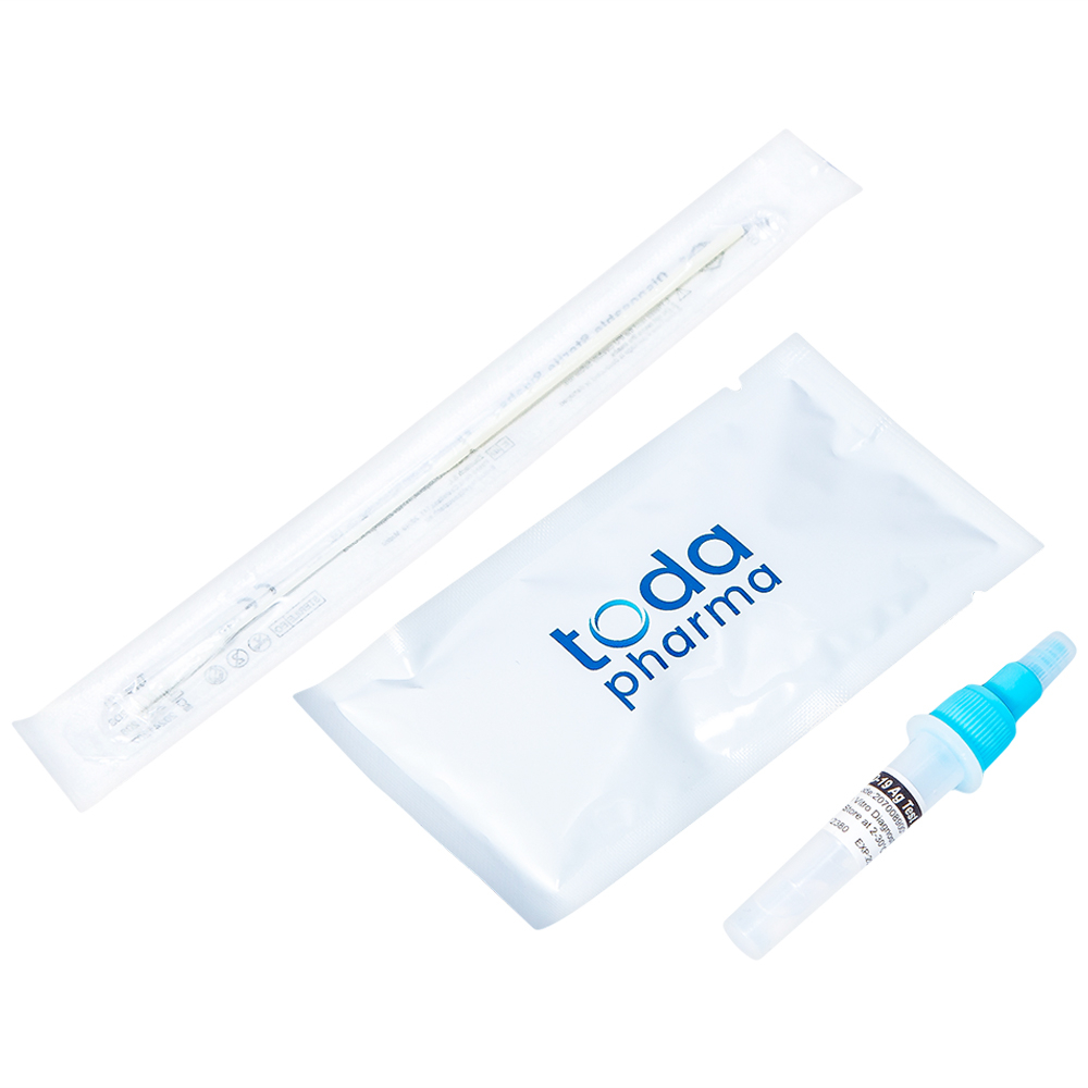 Hình ảnh Bộ kit test nhanh Covid Toda Coronadiag Ag độ nhạy lên tới 98,6%, độ đặc hiệu 100% (20 kit)