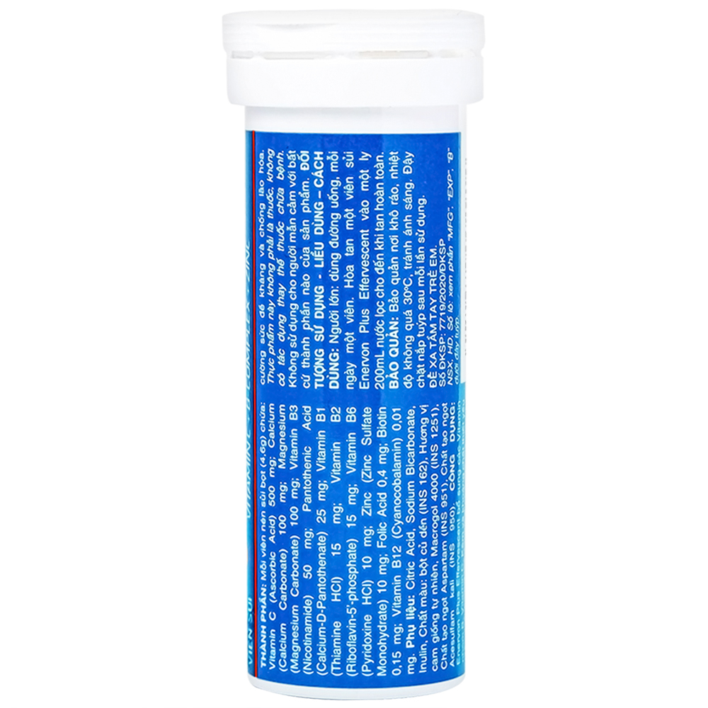 Hình ảnh Viên sủi Enervon Plus Effervescent C.Hedenkamp bổ sung Vitamin và khoáng chất cho cơ thể (10 viên)