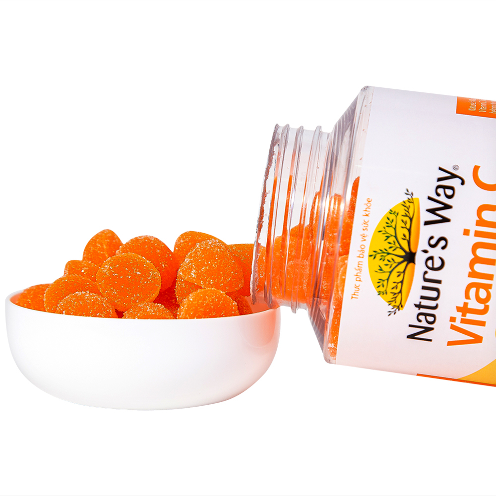 Hình ảnh Kẹo dẻo Vitamin C Vita Gummies Nature's Way vị cam hỗ trợ và duy trì hệ miễn dịch khỏe mạnh (120 viên) 