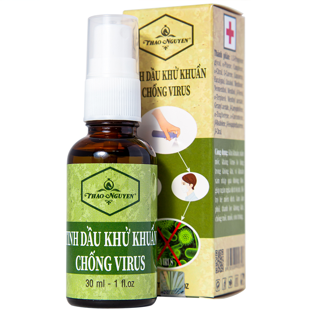 Tinh dầu Thảo Nguyên hương sả chanh 30ml đuổi muỗi và côn trùng, khử khuẩn