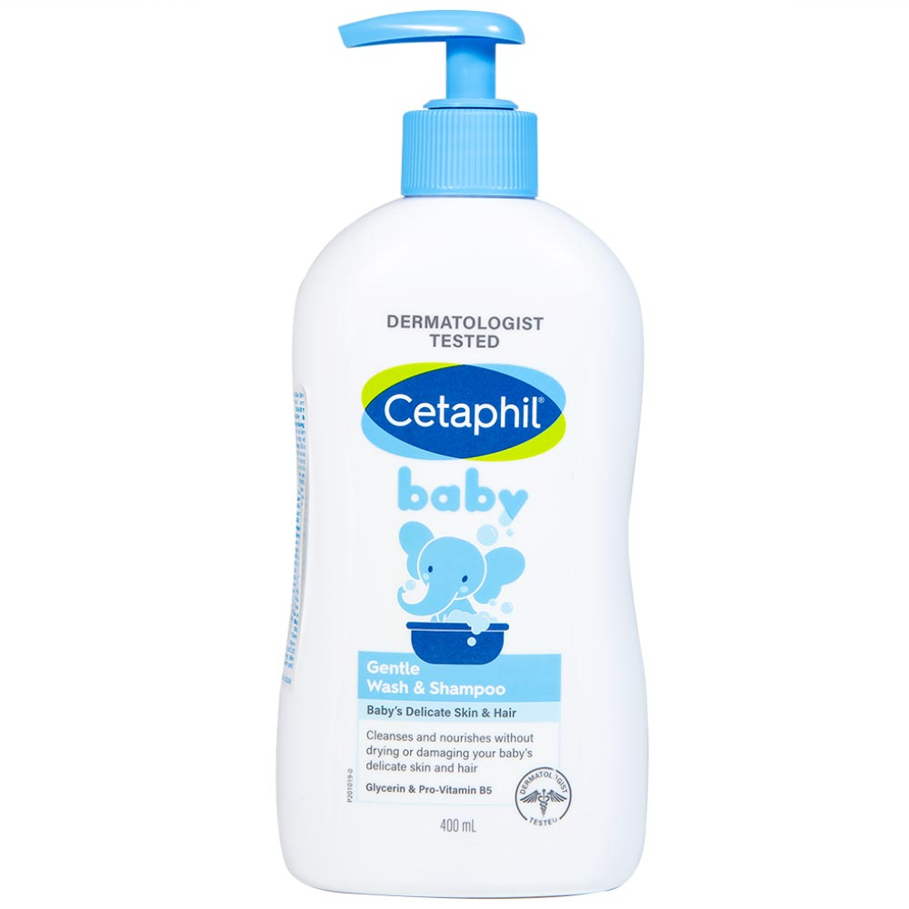 Sữa tắm và gội cho trẻ em Cetaphil Baby Gentle Wash And Shampoo (400ml)