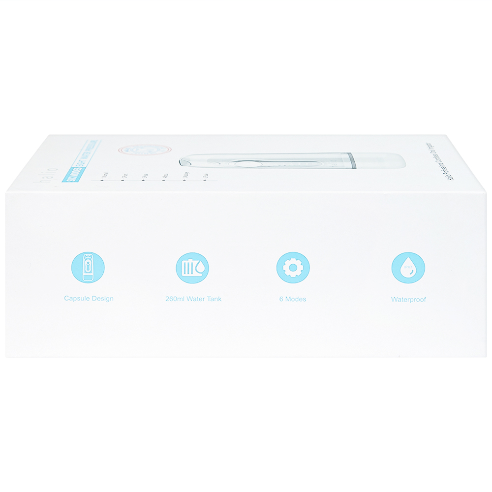 Hình ảnh Máy tăm nước cầm tay Halio Professional Cordless Oral Irrigator loại bỏ đến 99,99% vụn thức ăn bám dính