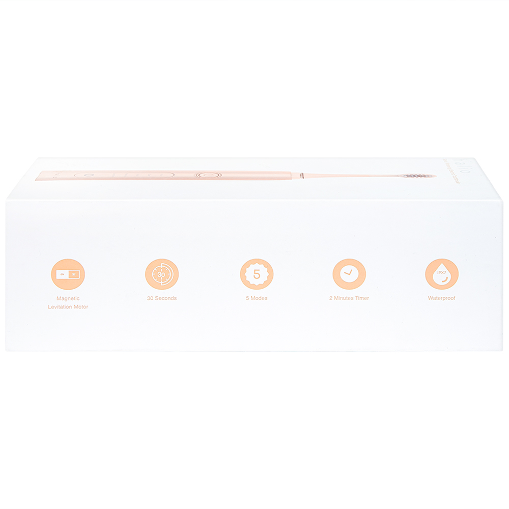 Hình ảnh Bàn chải điện làm trắng răng Halio Sonic Whitening Toothbrush Pro Rose Gold