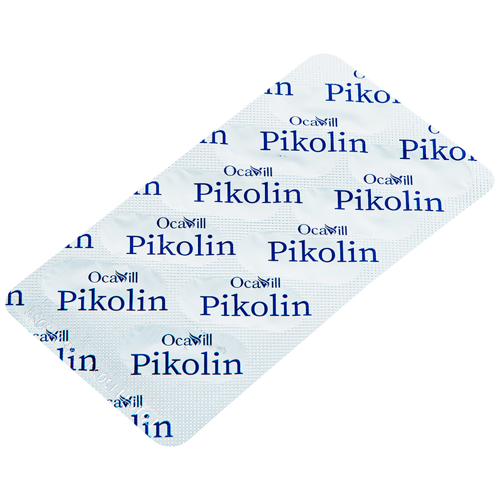 Hình ảnh Viên uống Pikolin Ocavill hỗ trợ tăng tuần hoàn máu não (3 vỉ x 10 viên)