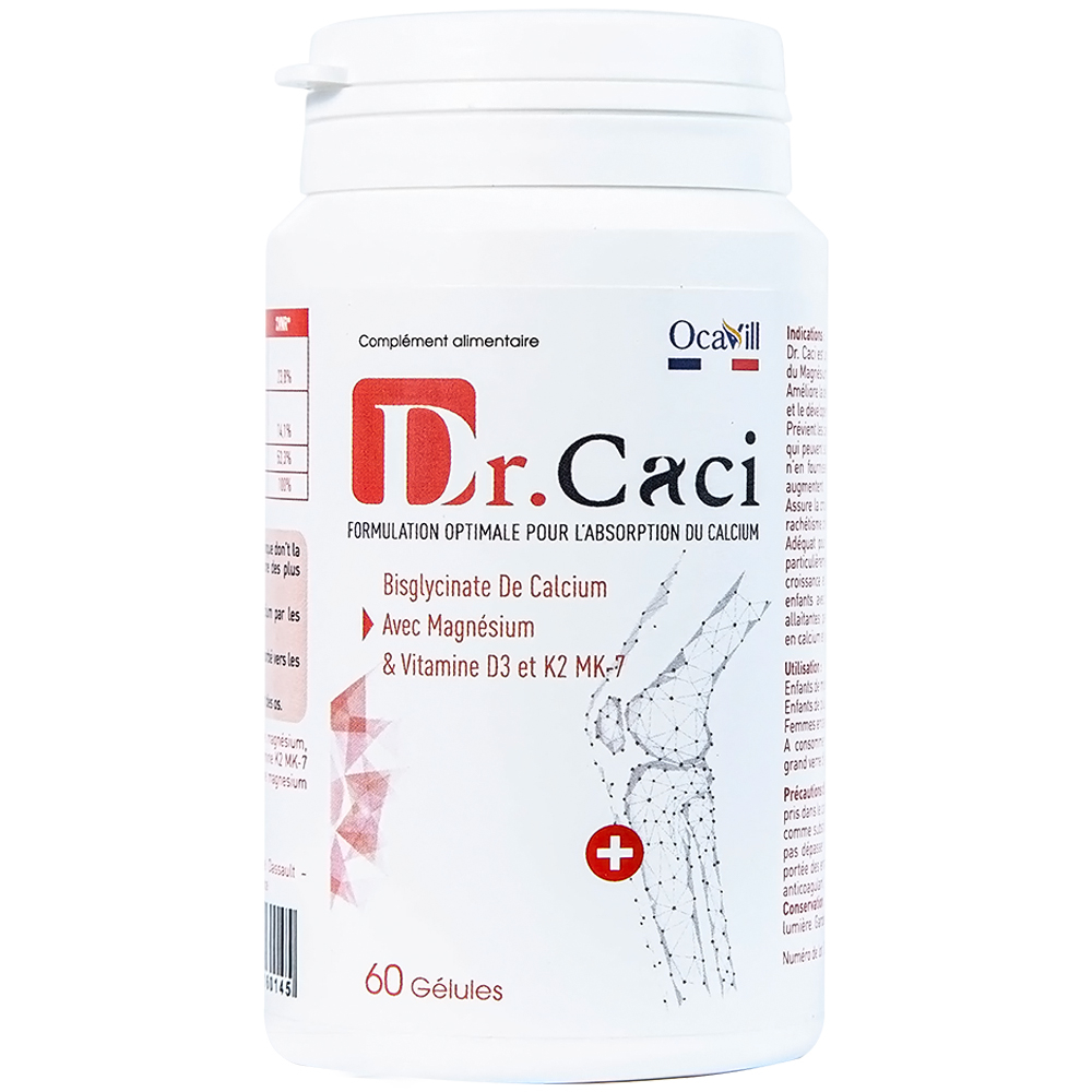 Hình ảnh Viên uống Dr. Caci Ocavill giúp xương và răng chắc khỏe (60 viên)