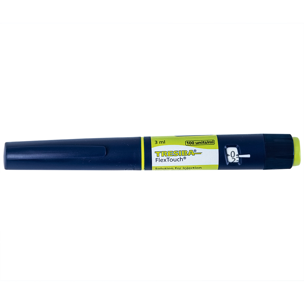 Hình ảnh Thuốc tiêm Tresiba 100units/ml điều trị đái tháo đường (5 cây x 3ml)