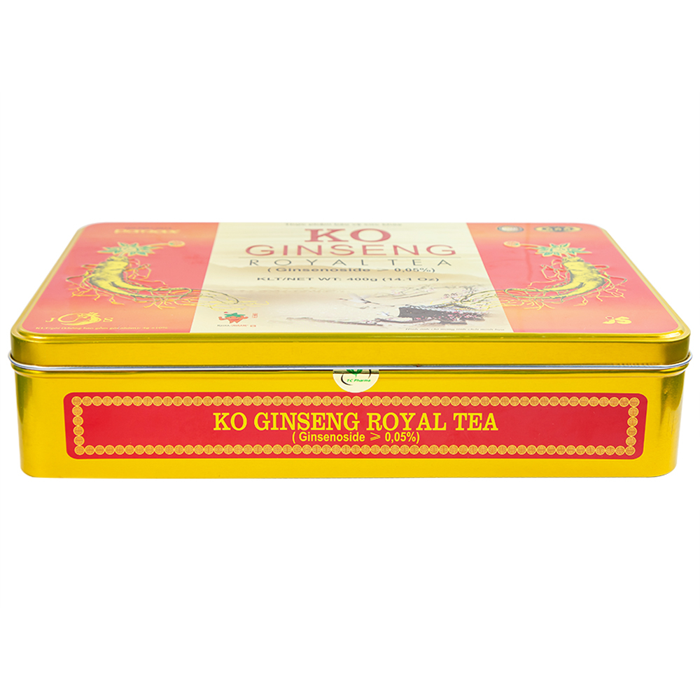 Hình ảnh Trà nhân sâm KO Ginseng Royal Tea tăng cường sức khỏe, nâng cao sức đề kháng (10 hộp lẻ x 10 gói x 400g)