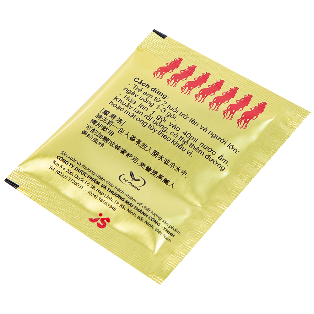 Hình ảnh Trà nhân sâm KO Ginseng Royal Tea tăng cường sức khỏe, nâng cao sức đề kháng (10 hộp lẻ x 10 gói x 400g)