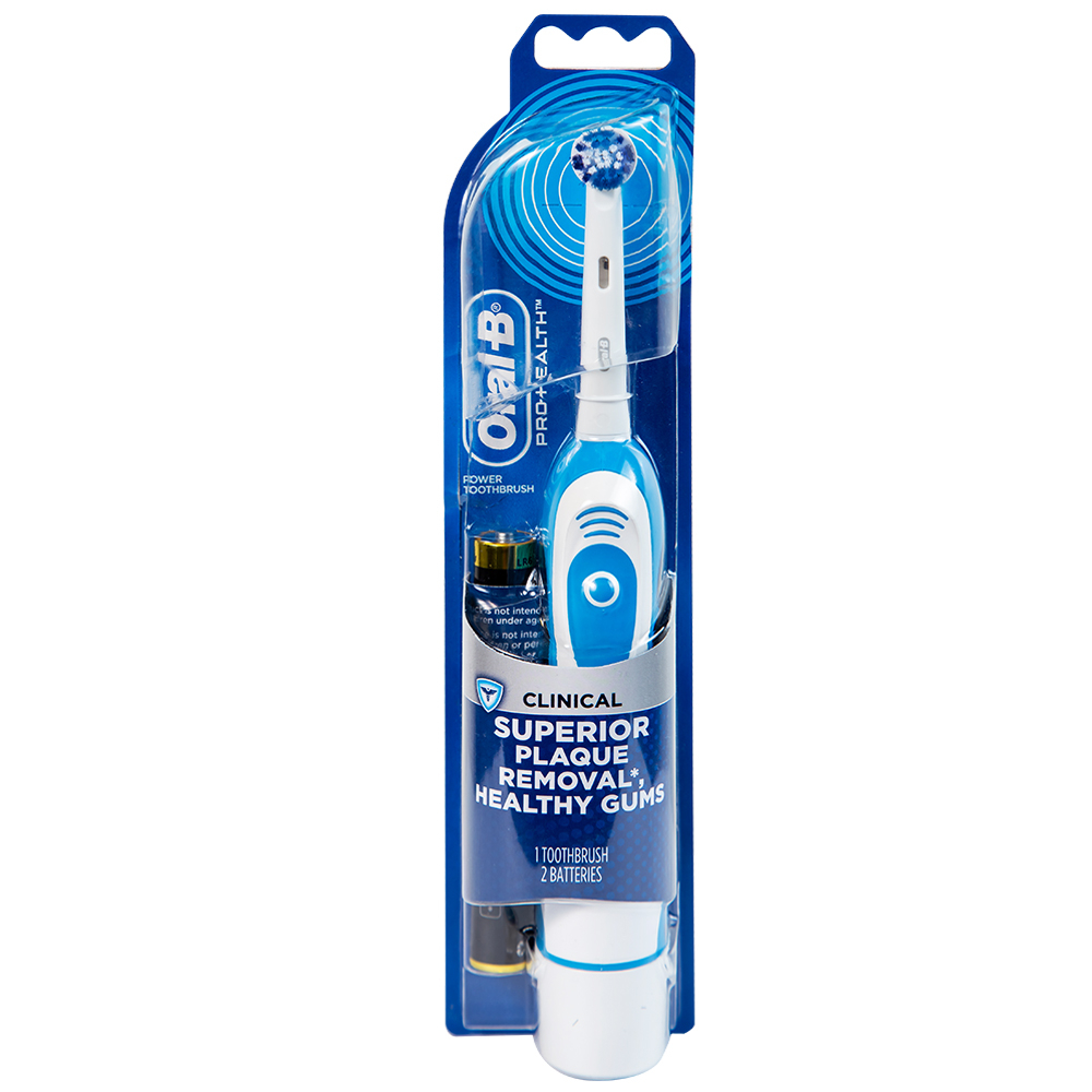 Hình ảnh Bàn chải đánh răng pin Oral-B Pro Health DB4510 loại bỏ được mảng bám và vết ố trên răng