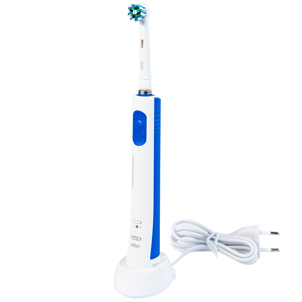 Hình ảnh Bàn chải đánh răng điện Oral-B Pro600 D16.513 loại bỏ các mảng bám, làm sạch răng và khoang miệng cho người lớn