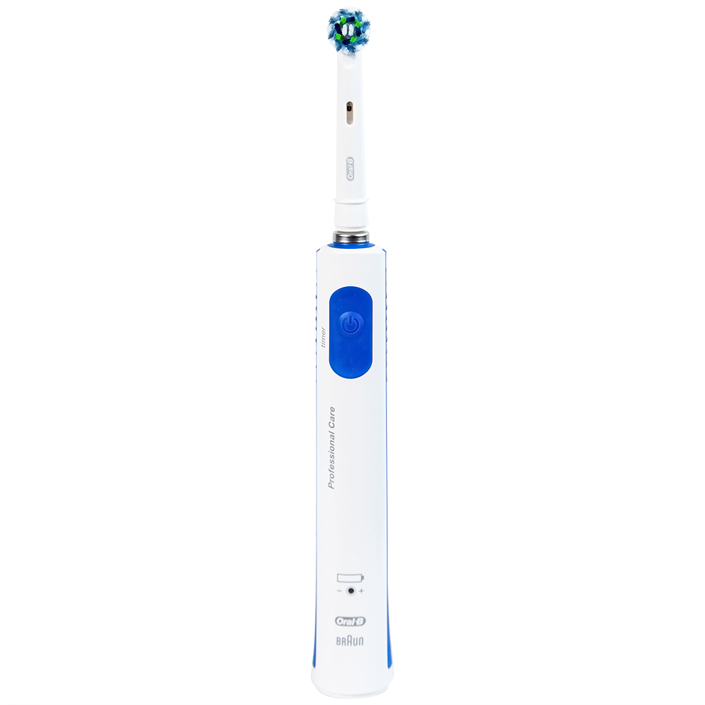 Hình ảnh Bàn chải đánh răng điện Oral-B Pro600 D16.513 loại bỏ các mảng bám, làm sạch răng và khoang miệng cho người lớn
