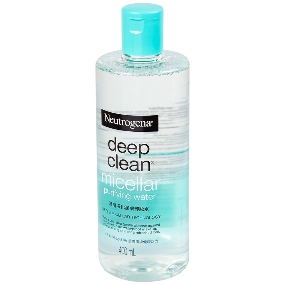 Hình ảnh Nước tẩy trang Neutrogena Deep Clean Micellar Purifying Water Johnson And Johnson (400ml)