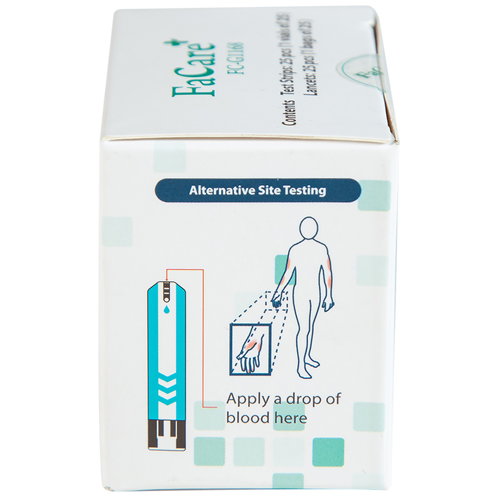 Hình ảnh Que thử đường huyết FaCare TD-4277 And FC-G168 (25 cái)