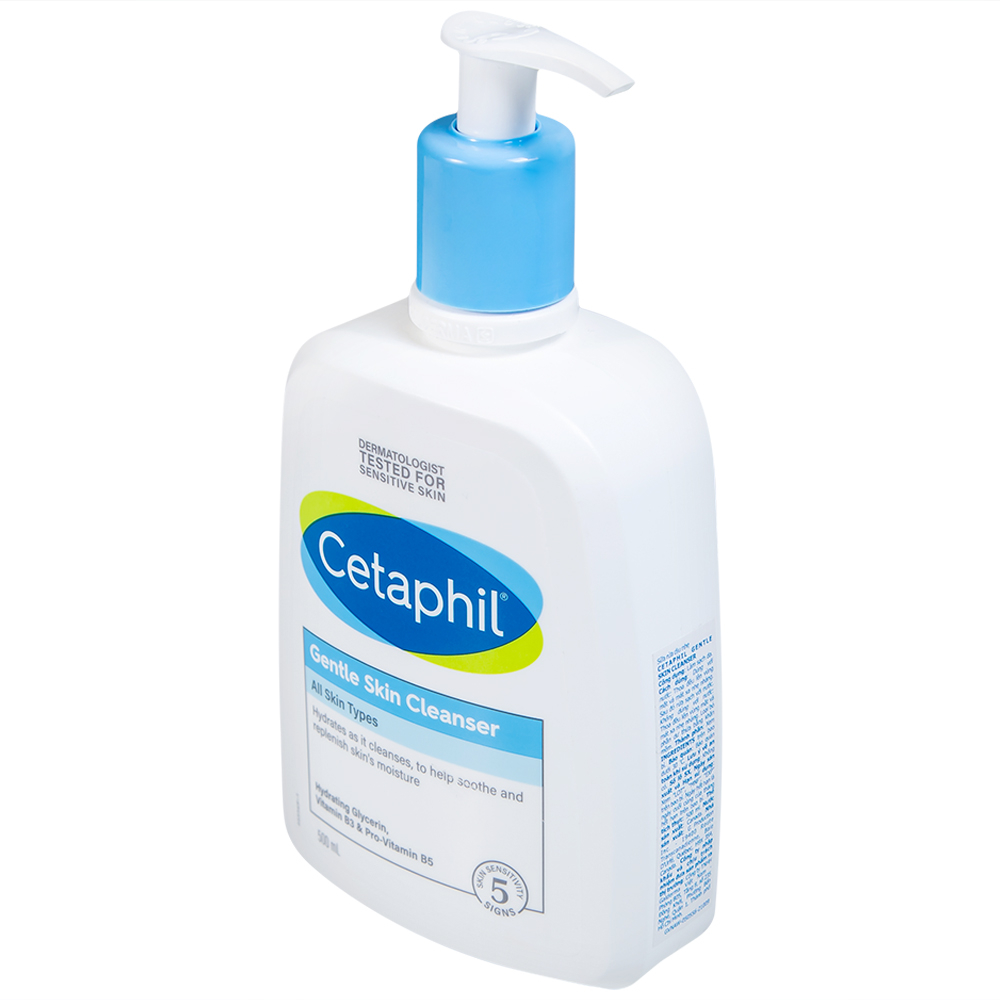 Hình ảnh Sữa rửa mặt dịu nhẹ Cetaphil Gentle Skin Cleanser cung cấp độ ẩm cho da (500ml)