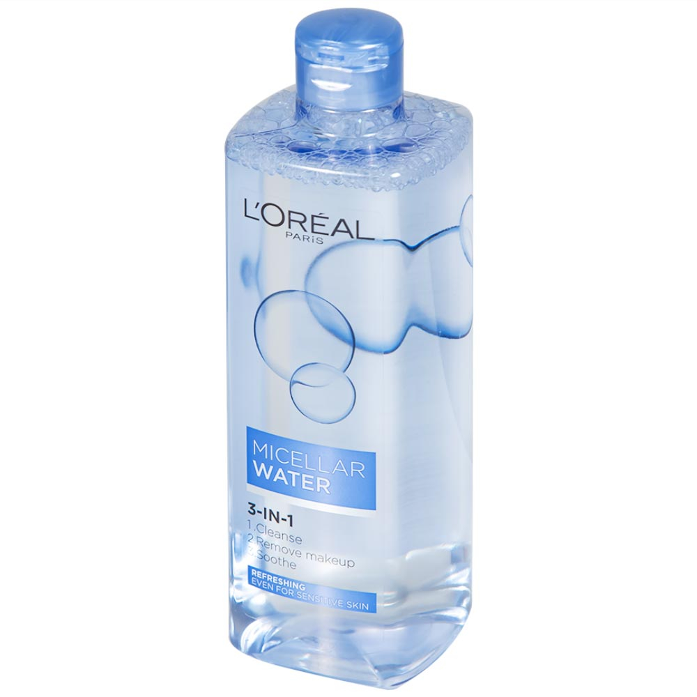 Hình ảnh Nước tẩy trang L'Oreal Micellar Water 3-in-1 Refreshing dành cho da nhạy cảm (400ml)