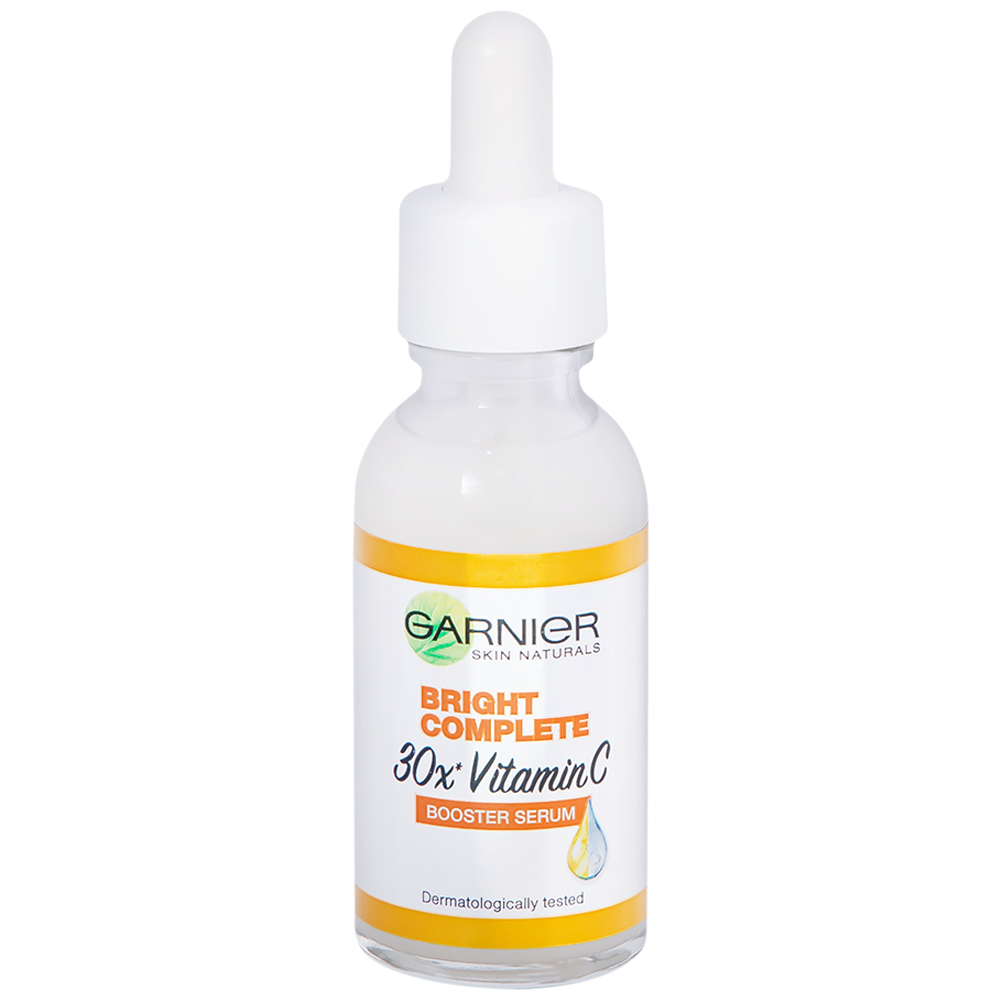 Hình ảnh Tinh chất dưỡng sáng da Garnier Skin Naturals Bright Complete 30x Vitamin C Booster Serum (30ml)