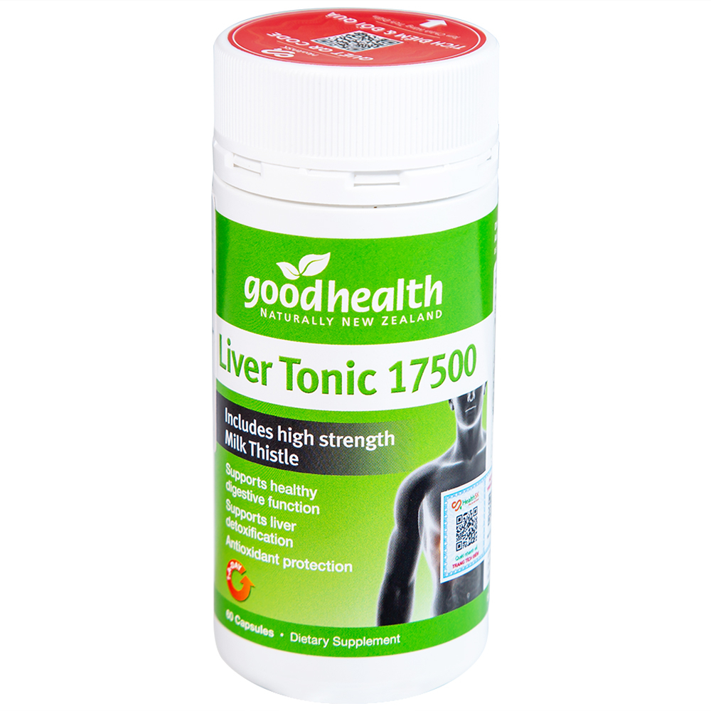 Hình ảnh Viên uống Liver Tonic 17500 GoodHealth hỗ trợ giải độc gan (60 viên)