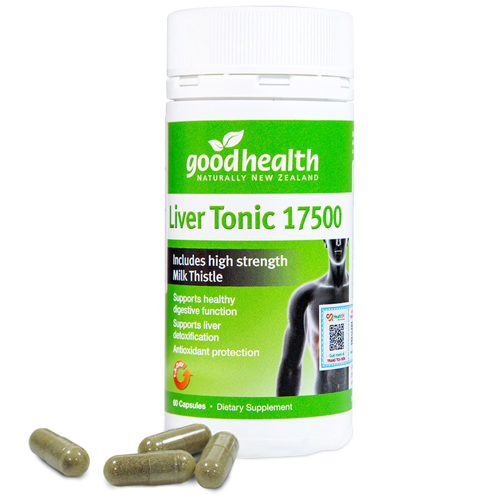 Hình ảnh Viên uống Liver Tonic 17500 GoodHealth hỗ trợ giải độc gan (60 viên)