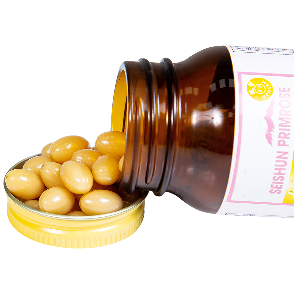 Hình ảnh Viên uống Kenkan Seishun Primrose cải thiện các triệu chứng của phụ nữ tiền mãn kinh (60 viên)