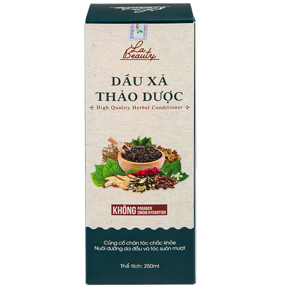 Hình ảnh Dầu xả thảo dược La Beauty củng cố chân tóc chắc khỏe, suôn mượt và ngăn ngừa gãy rụng (250ml)