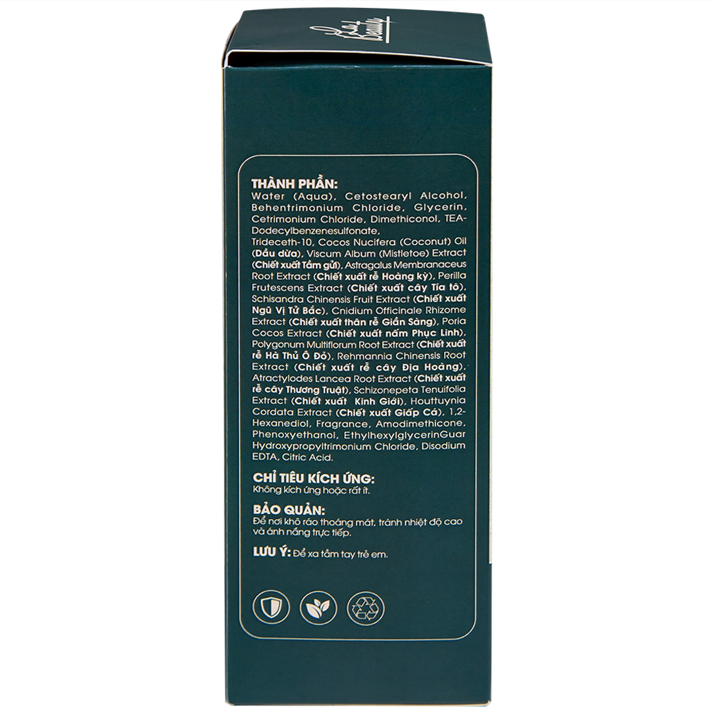 Hình ảnh Dầu xả thảo dược La Beauty củng cố chân tóc chắc khỏe, suôn mượt và ngăn ngừa gãy rụng (250ml)