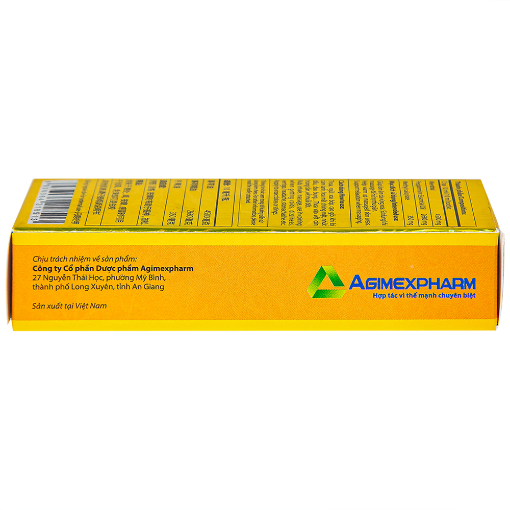 Hình ảnh Dầu gió lăn Red Lion Medicated Oil Yellow Agimexpharm ấm da vùng xoa, sử dụng massage hỗ trợ thư giãn (10ml)