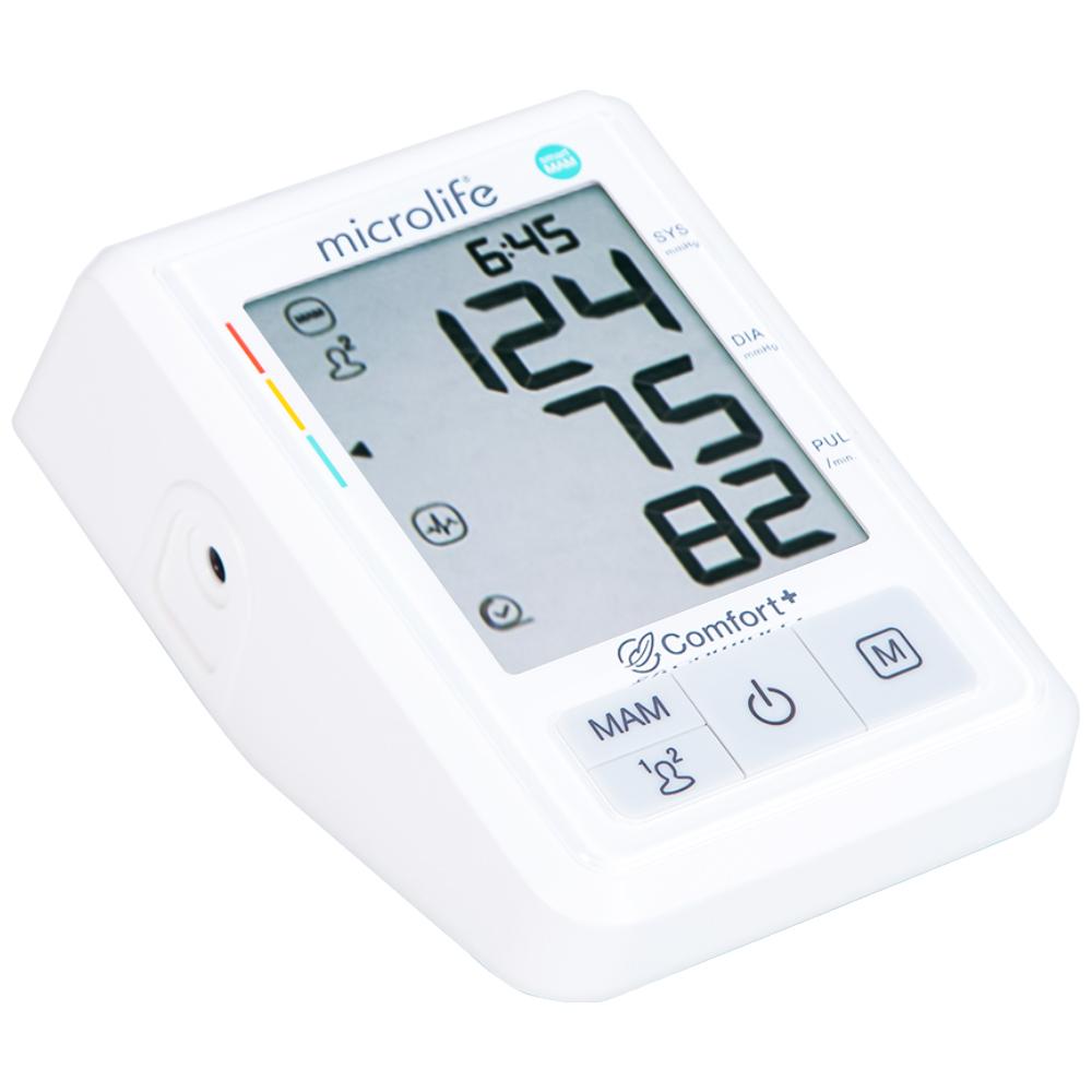 Hình ảnh Máy đo huyết áp bắp tay tự động Microlife B3 Comfort hỗ trợ đo huyết áp và nhịp tim