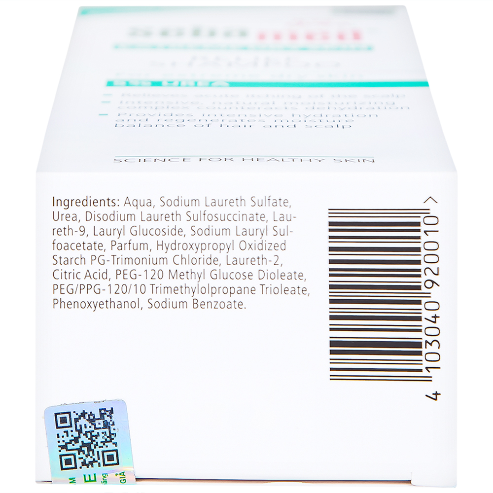 Hình ảnh Dầu gội đầu Extreme Dry Skin Relief Shampoo 5% Urea Sebamed giảm khô, ngứa  (200ml)