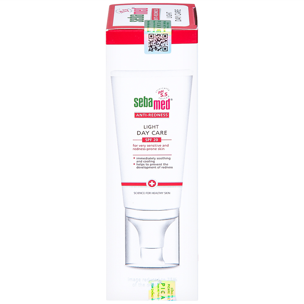 Hình ảnh Kem dưỡng ban ngày Sebamed Anti-Redness Light Day Care dành cho da rất nhạy cảm và dễ bị đỏ (50ml)