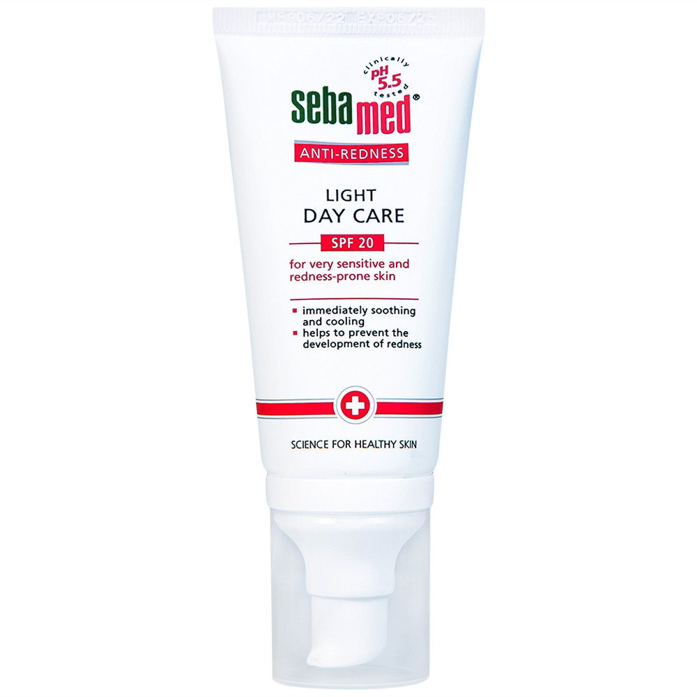 Hình ảnh Kem dưỡng ban ngày Sebamed Anti-Redness Light Day Care dành cho da rất nhạy cảm và dễ bị đỏ (50ml)