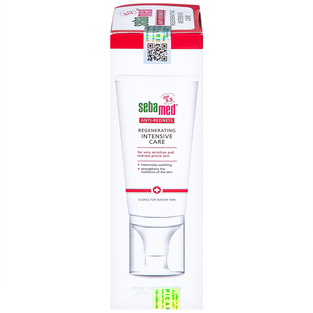 Hình ảnh Kem dưỡng tái tạo Sebamed Anti-Redness Regenerating Intensive Care cho da nhạy cảm, da dễ bị đỏ (50ml)