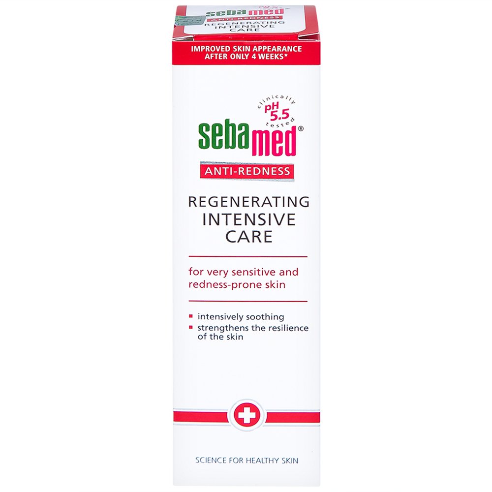 Hình ảnh Kem dưỡng tái tạo Sebamed Anti-Redness Regenerating Intensive Care cho da nhạy cảm, da dễ bị đỏ (50ml)