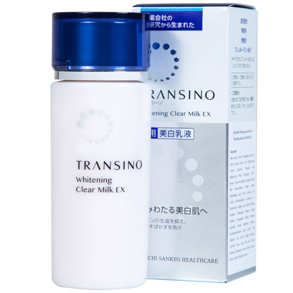 Hình ảnh Sữa dưỡng trắng da Transino Whitening Clear Milk EX ngăn ngừa nám và tàn nhang (100ml)