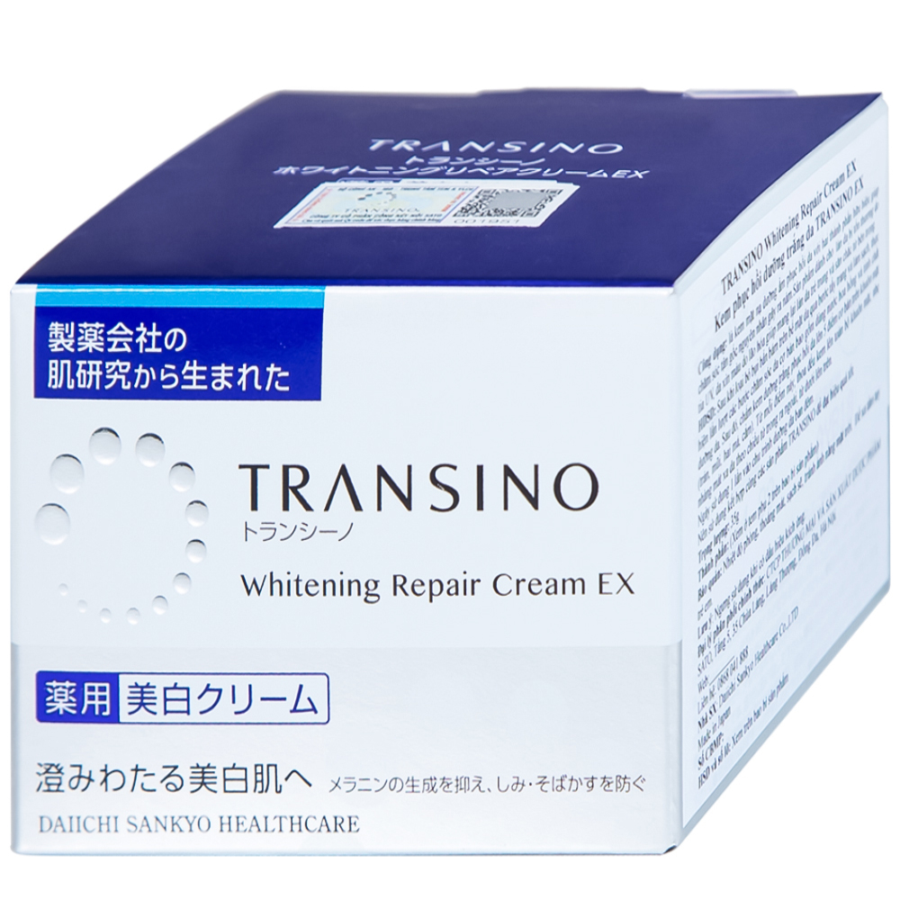 Hình ảnh Kem phục hồi dưỡng trắng da Transino Whitening Repair Cream EX (35g)