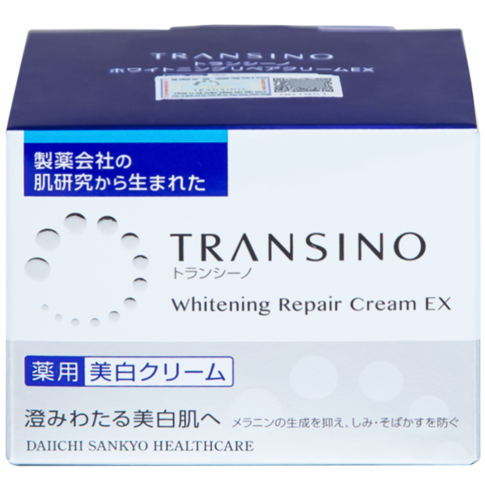 Hình ảnh Kem phục hồi dưỡng trắng da Transino Whitening Repair Cream EX (35g)