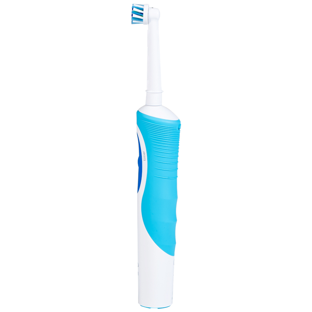Hình ảnh Bàn chải đánh răng điện Oral-B Vitality Crossaction Blue làm sạch mảng bám trên răng
