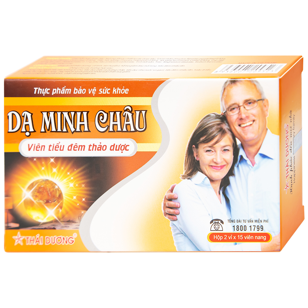 Viên thảo dược Dạ Minh Châu giúp ôn bổ thận dương, cố tinh (2 vỉ x 15 viên)